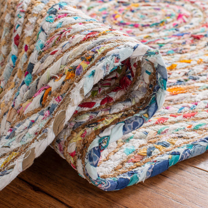 SAFAVIEH Handmade Cape Cod Eulogia Coastal Jute Rug