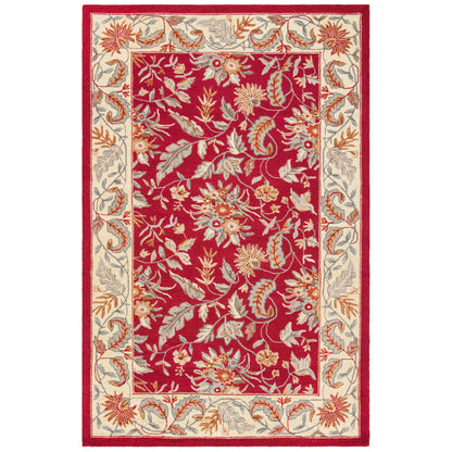 SAFAVIEH Handmade Chelsea Malda French Country Floral Wool Rug
