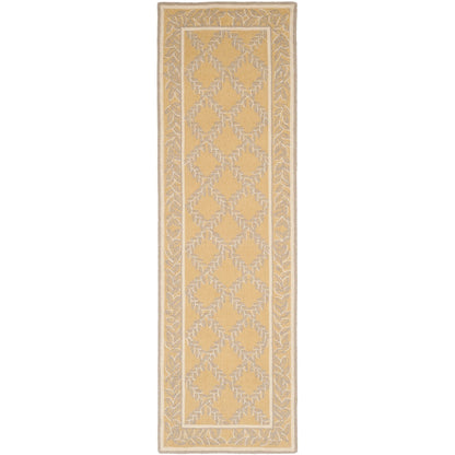 SAFAVIEH Handmade Chelsea Sunstripe Trellis French Country Wool Rug
