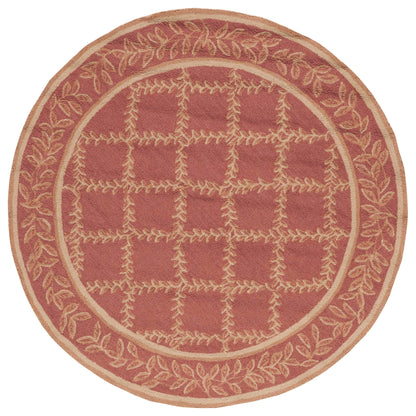 SAFAVIEH Handmade Chelsea Sunstripe Trellis French Country Wool Rug