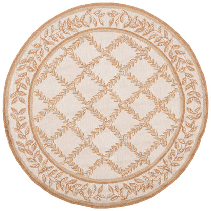 SAFAVIEH Handmade Chelsea Sunstripe Trellis French Country Wool Rug