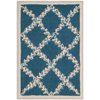 SAFAVIEH Handmade Chelsea Sunstripe Trellis French Country Wool Rug