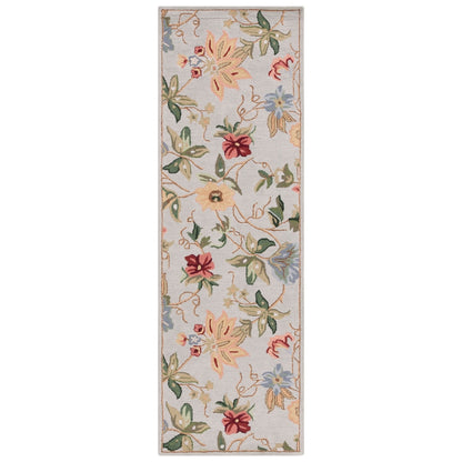 SAFAVIEH Handmade Chelsea Yauhenia French Country Floral Wool Rug