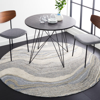 SAFAVIEH Handmade Fifth Avenue Klari Modern Abstract Wool Rug