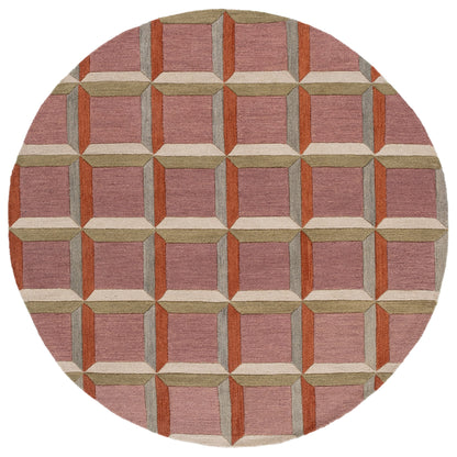 SAFAVIEH Handmade Genre Hikariko Mid-Century Modern Wool Rug