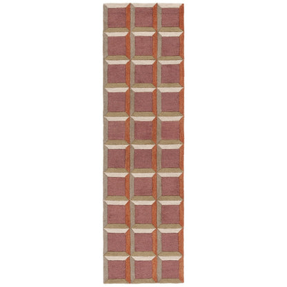 SAFAVIEH Handmade Genre Hikariko Mid-Century Modern Wool Rug