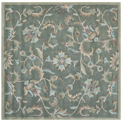 SAFAVIEH Handmade Jardin Aase Country Floral Wool Rug