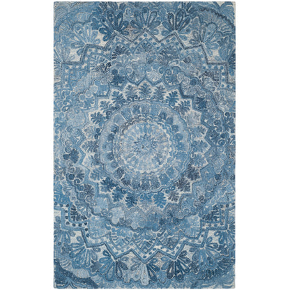 SAFAVIEH Handmade Marquee Carlijn Modern Medallion Wool Rug