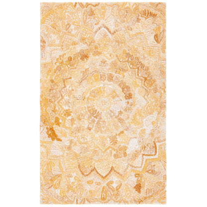SAFAVIEH Handmade Marquee Carlijn Modern Medallion Wool Rug