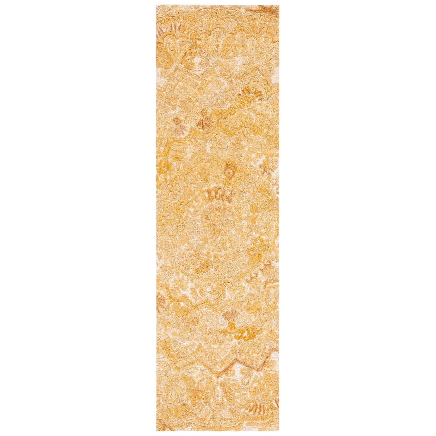 SAFAVIEH Handmade Marquee Carlijn Modern Medallion Wool Rug