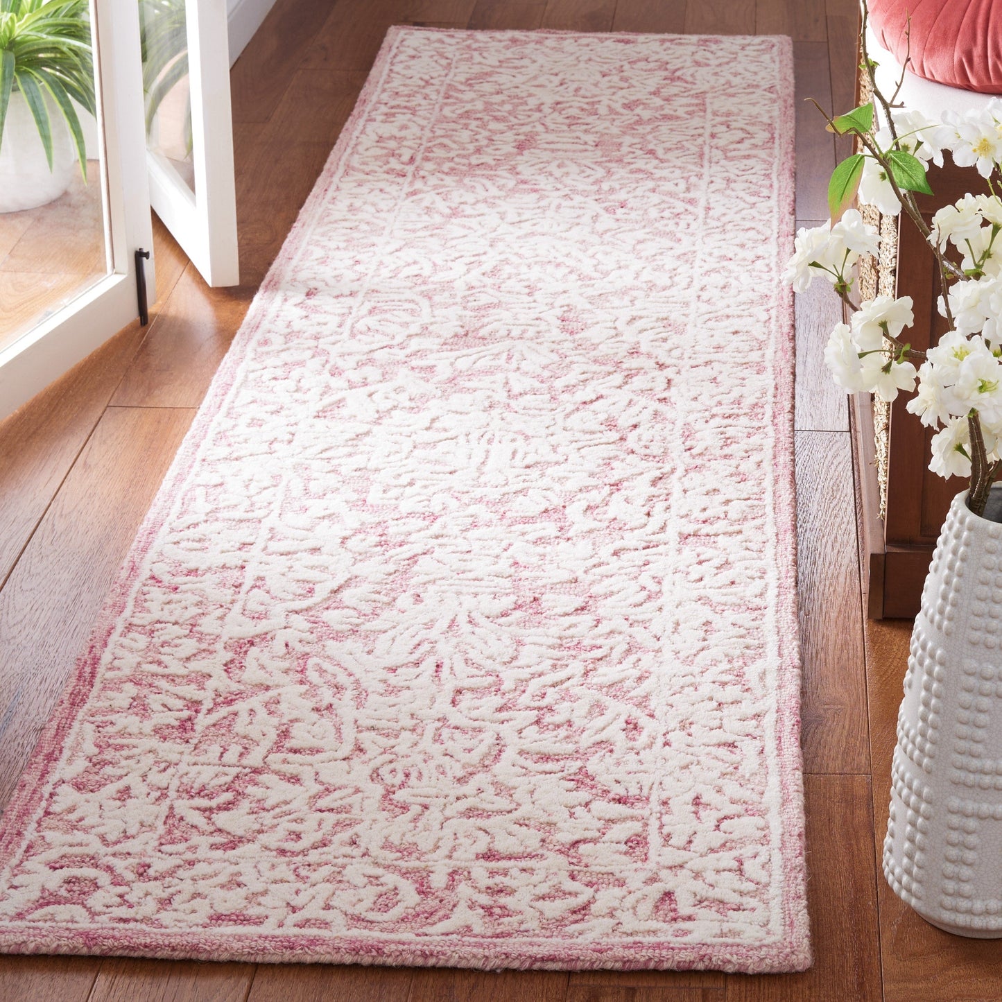 SAFAVIEH Handmade Metro Suada French Country Wool Rug