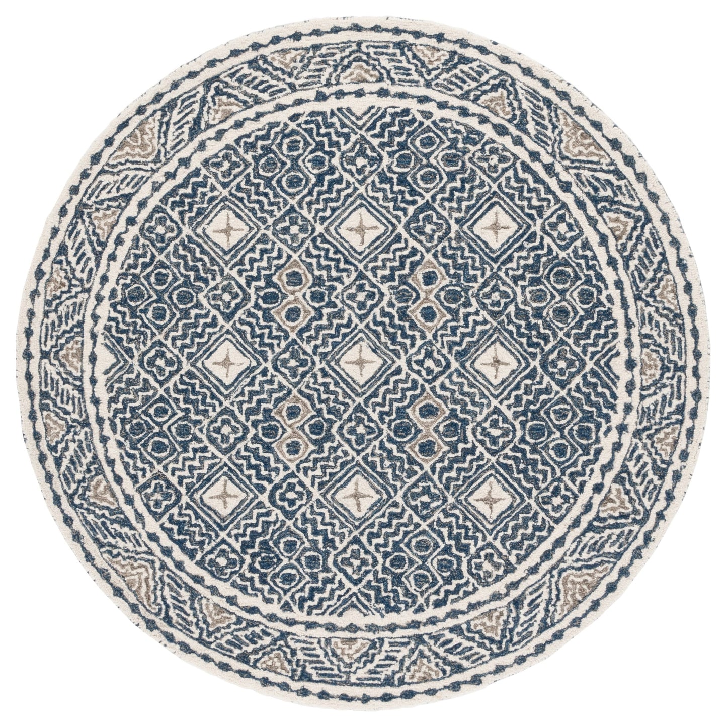 SAFAVIEH Handmade Micro-Loop Lutetia Wool Rug
