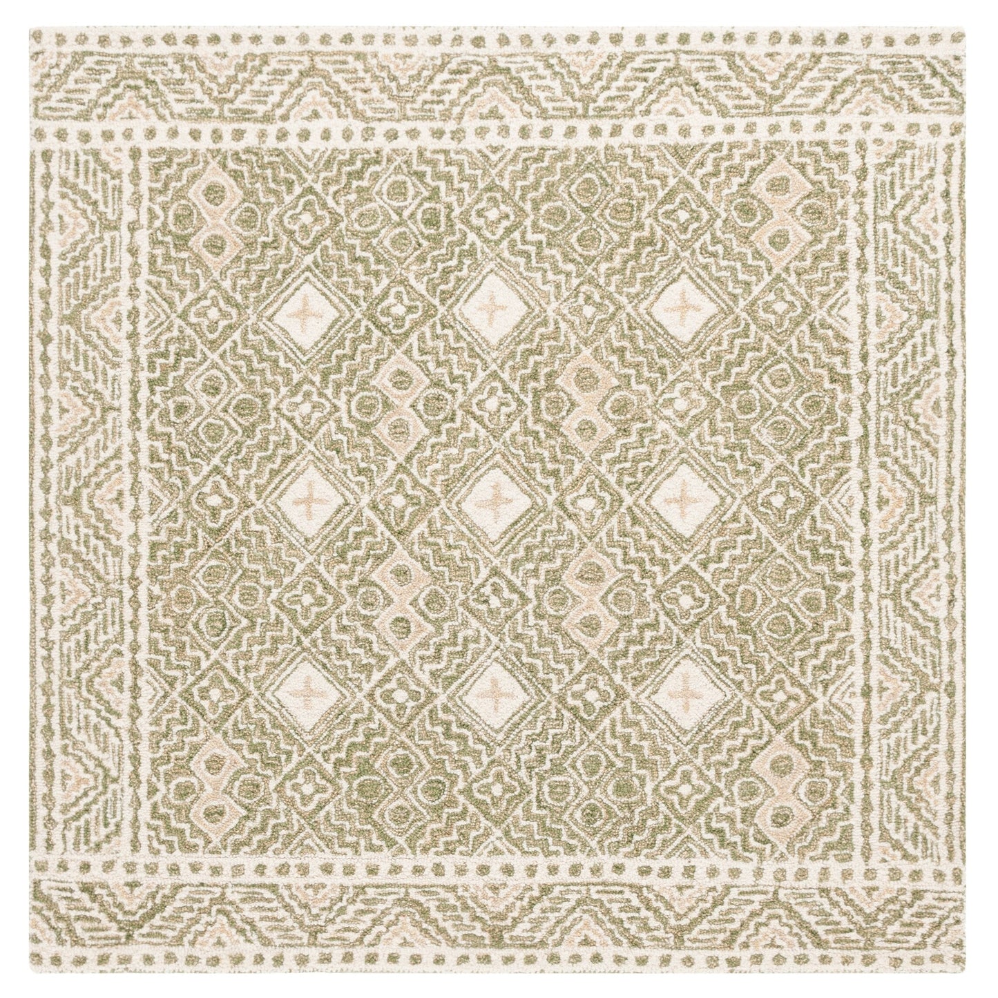SAFAVIEH Handmade Micro-Loop Lutetia Wool Rug