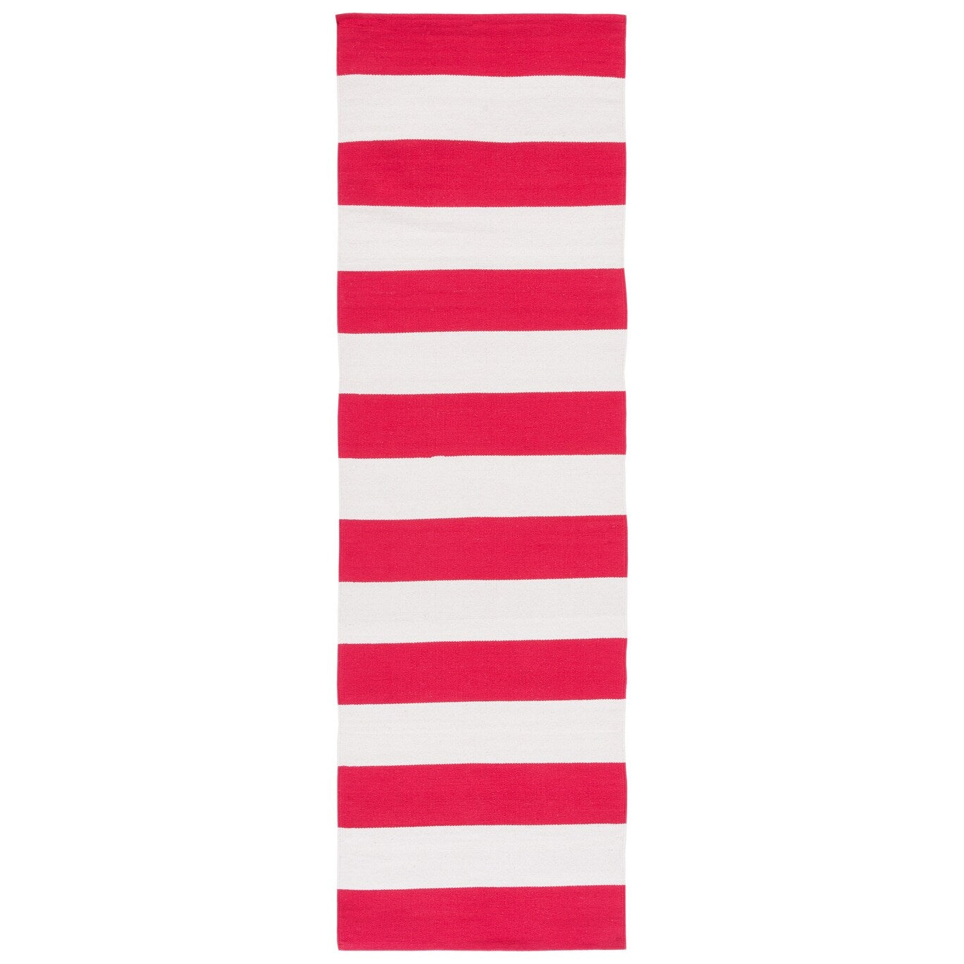 SAFAVIEH Handmade Montauk Geltrude Stripe Cotton Flatweave Rug