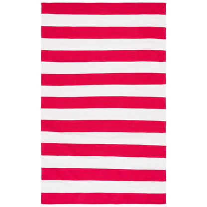 SAFAVIEH Handmade Montauk Geltrude Stripe Cotton Flatweave Rug