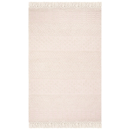 SAFAVIEH Handmade Natura Estel Wool Fringe Rug