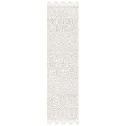 SAFAVIEH Handmade Natura Estel Wool Fringe Rug