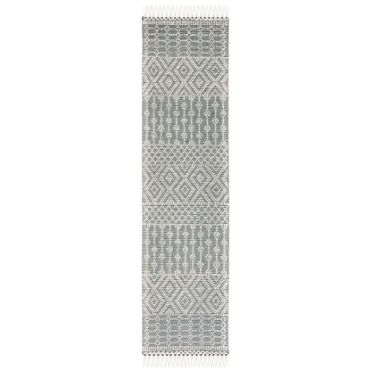 SAFAVIEH Handmade Natura Estel Wool Fringe Rug
