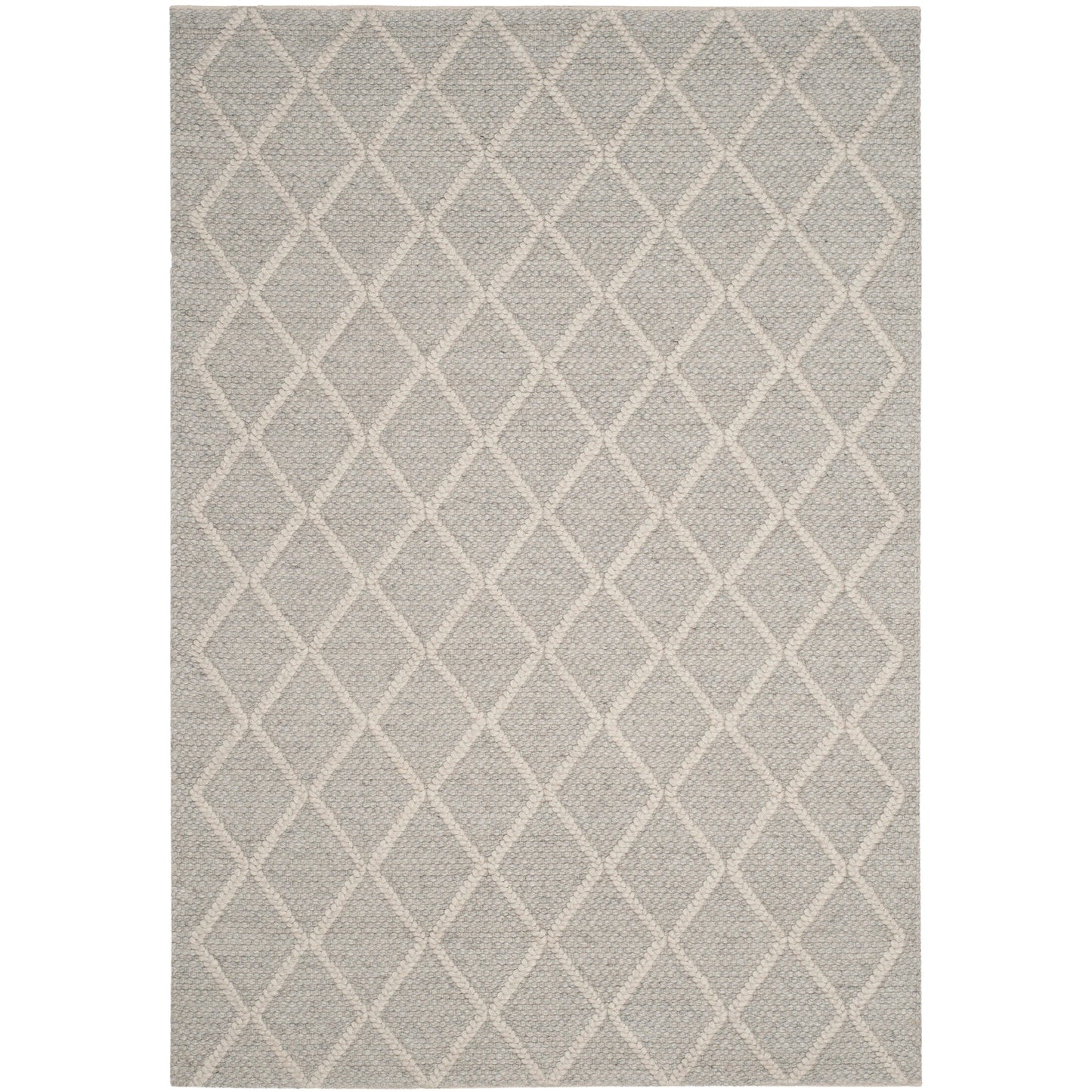 SAFAVIEH Handmade Natura Metje Wool/ Viscose Trellis Rug