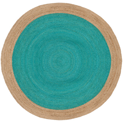 SAFAVIEH Handmade Natural Fiber Jolette Bordered Round Jute Rug