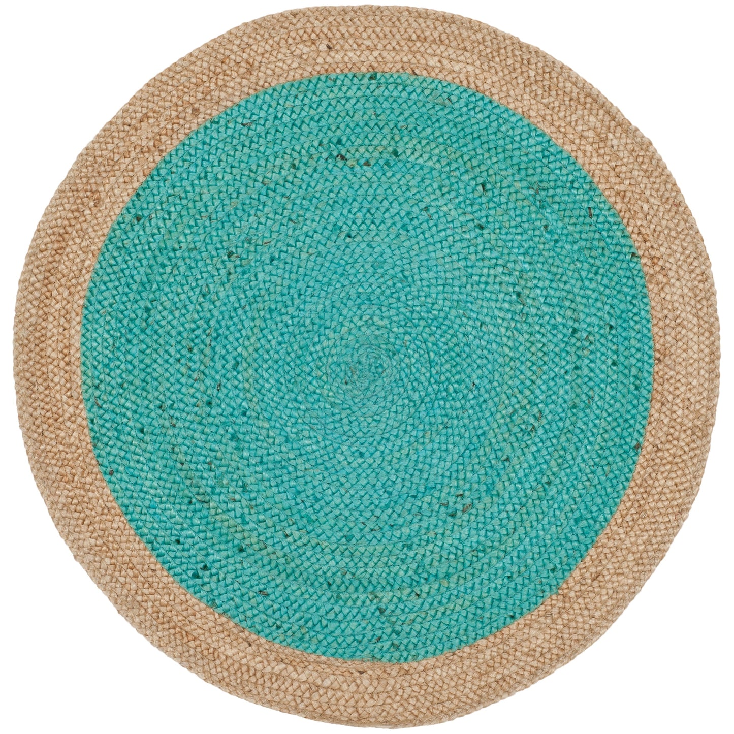 SAFAVIEH Handmade Natural Fiber Jolette Bordered Round Jute Rug
