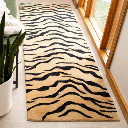 SAFAVIEH Handmade Soho Latoyia Tiger N.Z. Wool Rug