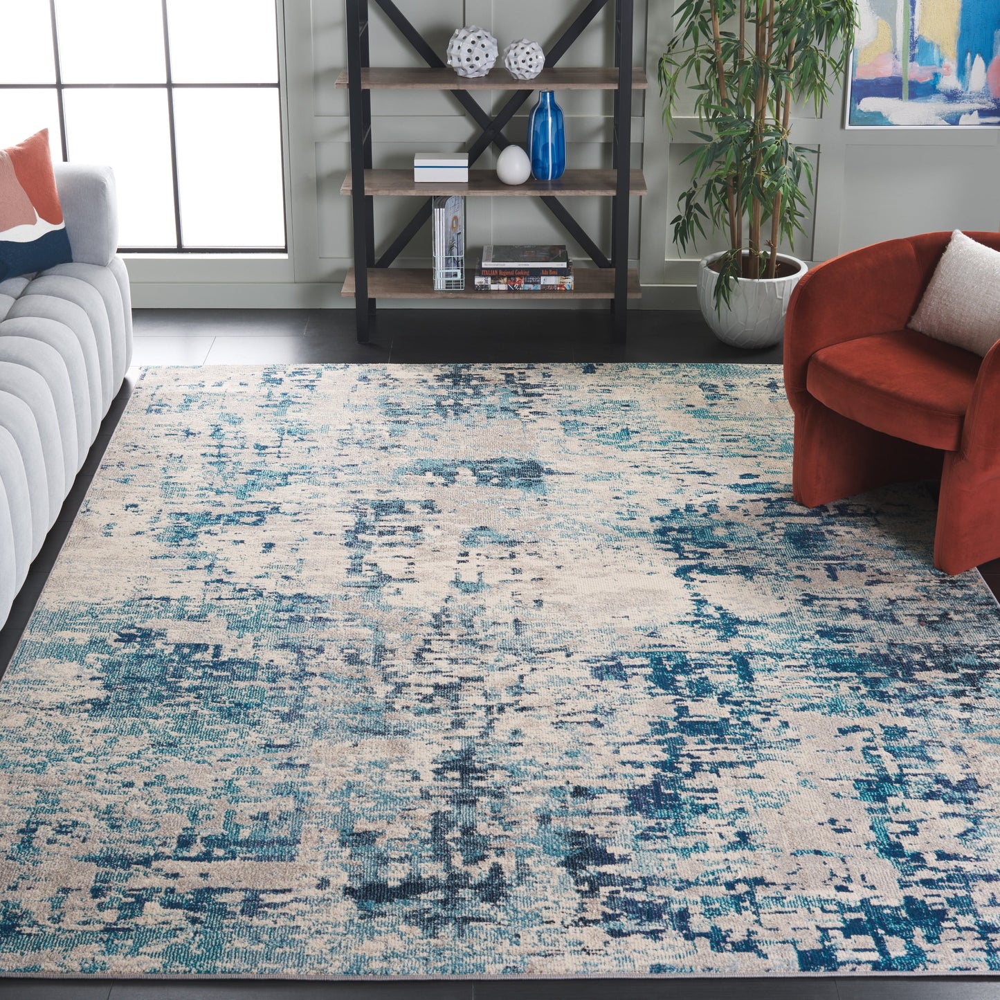 SAFAVIEH Madison Carla Modern Abstract Rug