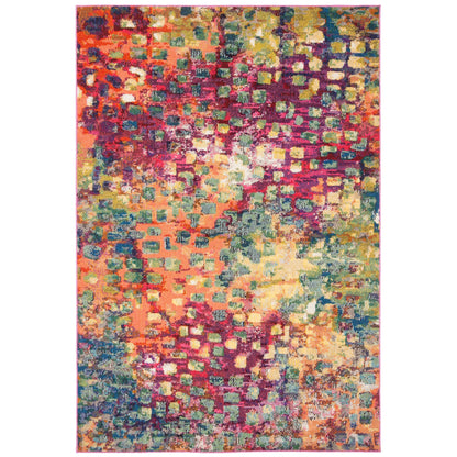 SAFAVIEH Madison Cherie Modern Abstract Watercolor Rug