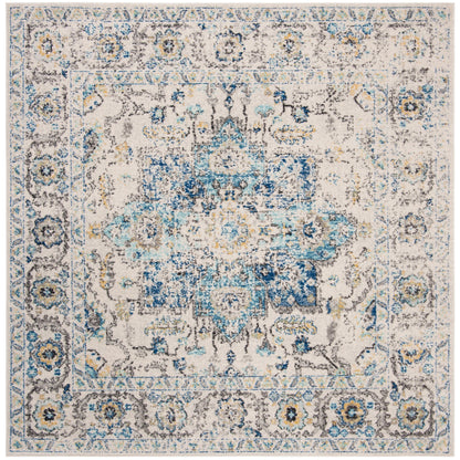 SAFAVIEH Madison Delois Medallion Rustic Farmhouse Distressed Rug