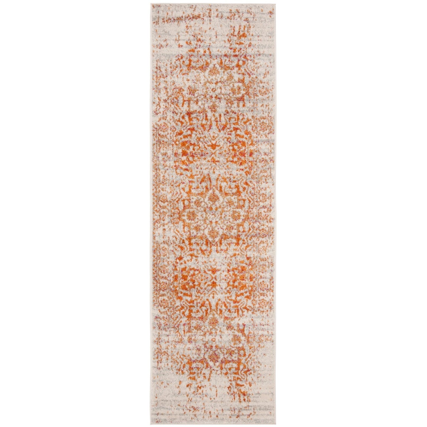 SAFAVIEH Madison Delois Medallion Rustic Farmhouse Distressed Rug