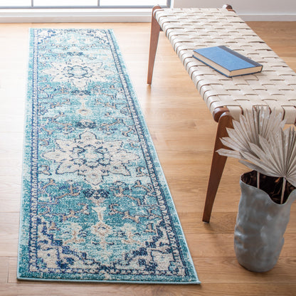 SAFAVIEH Madison Katelijne Boho Medallion Distressed Area Rug