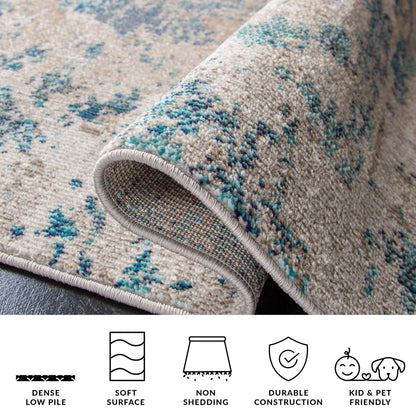 SAFAVIEH Madison Lawanda Modern Abstract Rug