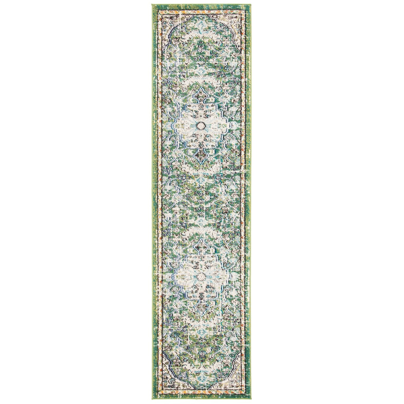 SAFAVIEH Madison Libusa Boho Medallion Distressed Rug