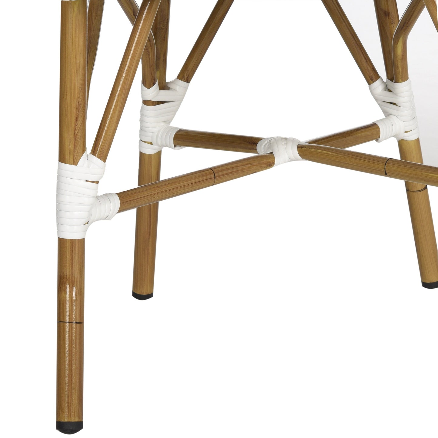 Chaise de salle à manger empilable Marolyn de SAFAVIEH (lot de 2) - 46L x 56P x 89H