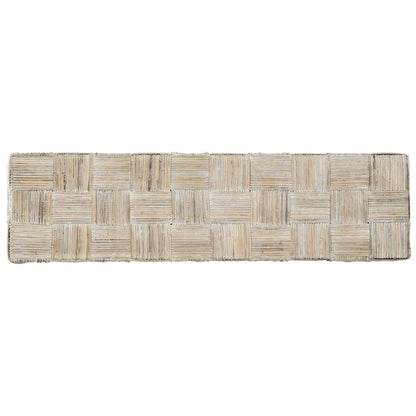 Table console en rotin SAFAVIEH Mindel - 51L x 14P x 32H (mesures en pouces)