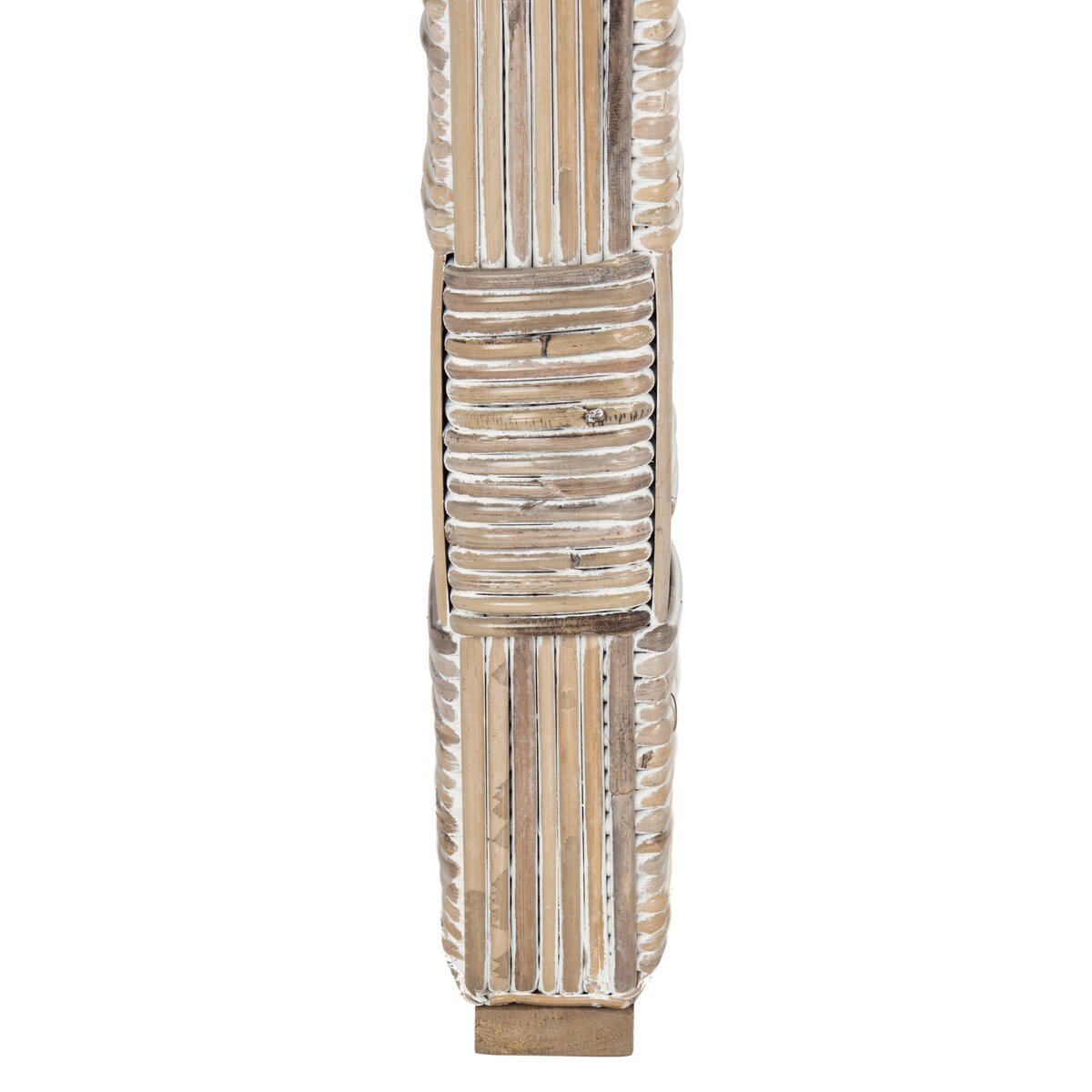 Table console en rotin SAFAVIEH Mindel - 51L x 14P x 32H (mesures en pouces)