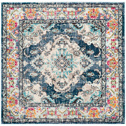SAFAVIEH Monaco Oceane Boho Medallion Distressed Area Rug