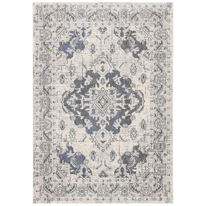 SAFAVIEH Monaco Oceane Boho Medallion Distressed Area Rug