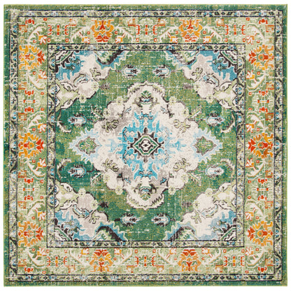 SAFAVIEH Monaco Oceane Boho Medallion Distressed Area Rug