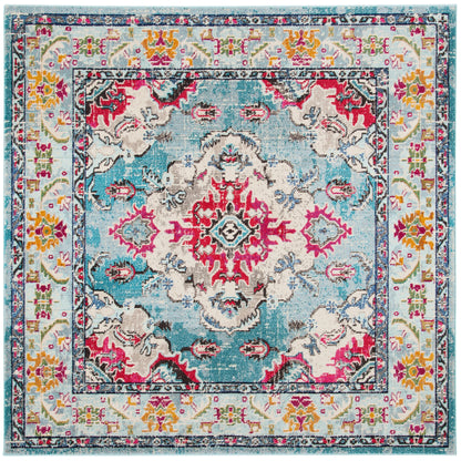 SAFAVIEH Monaco Oceane Boho Medallion Distressed Area Rug