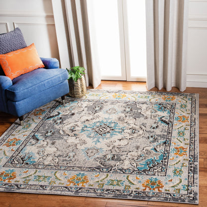 SAFAVIEH Monaco Oceane Boho Medallion Distressed Area Rug