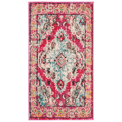 SAFAVIEH Monaco Oceane Boho Medallion Distressed Area Rug