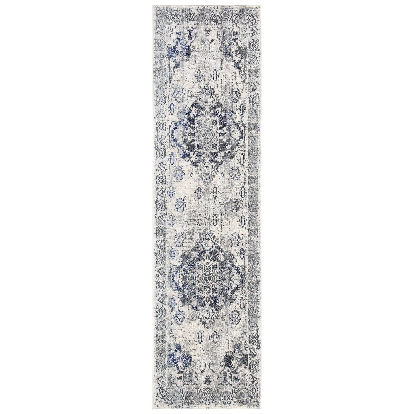 SAFAVIEH Monaco Oceane Boho Medallion Distressed Area Rug