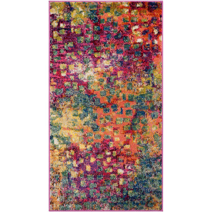SAFAVIEH Monaco Panna Boho Abstract Modern Watercolor Area Rug