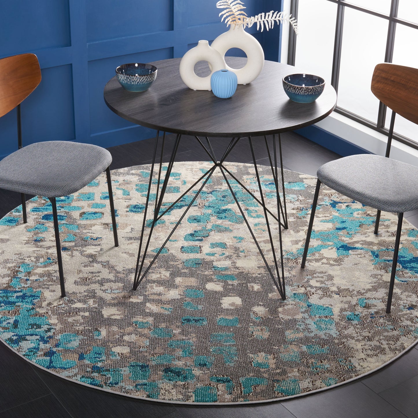 SAFAVIEH Monaco Panna Boho Abstract Modern Watercolor Area Rug