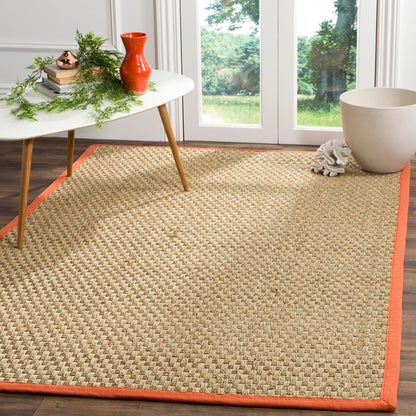 SAFAVIEH Natural Fiber Zymryd Basketweave Seagrass Rug