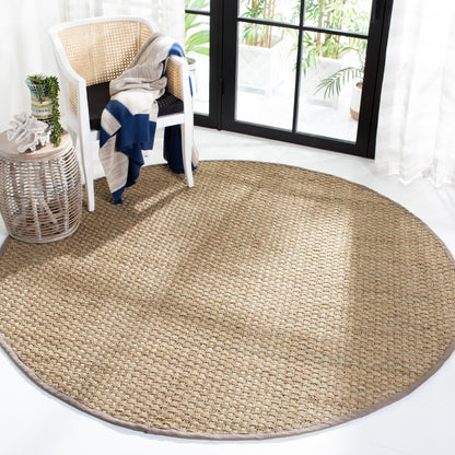 SAFAVIEH Natural Fiber Zymryd Basketweave Seagrass Rug