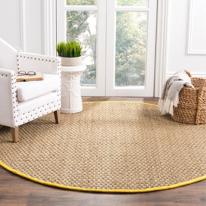 SAFAVIEH Natural Fiber Zymryd Basketweave Seagrass Rug