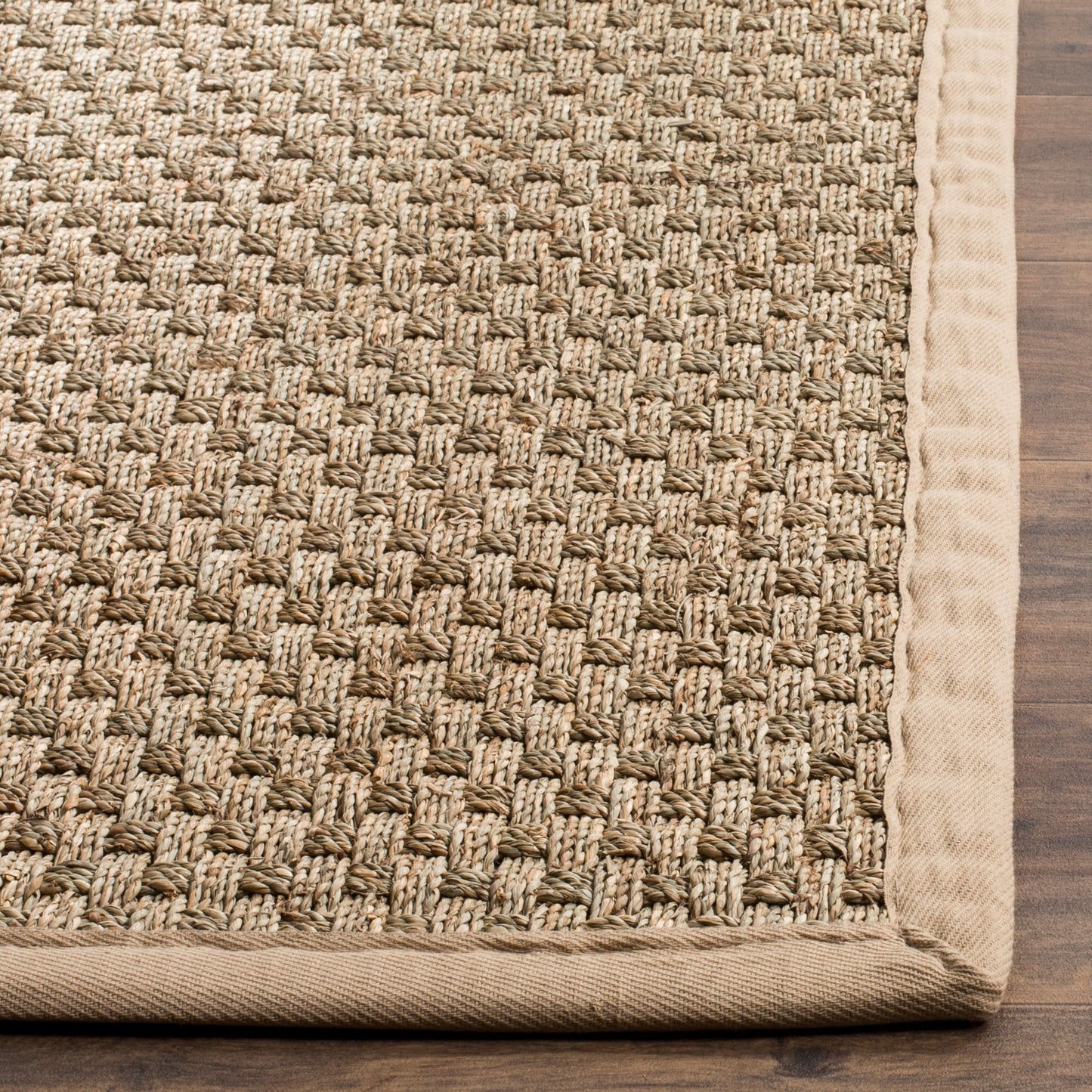 SAFAVIEH Natural Fiber Zymryd Basketweave Seagrass Rug