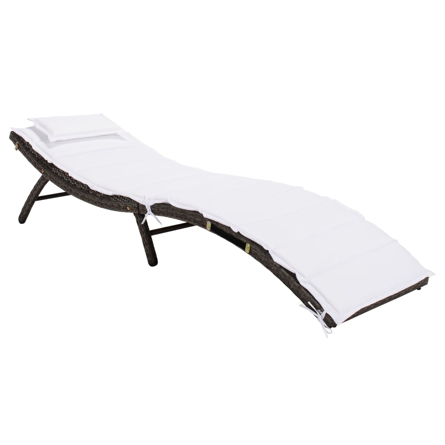 Ensemble de chaises longues de jardin Blaguna 3 pièces de SAFAVIEH - 83L x 20P x 24H